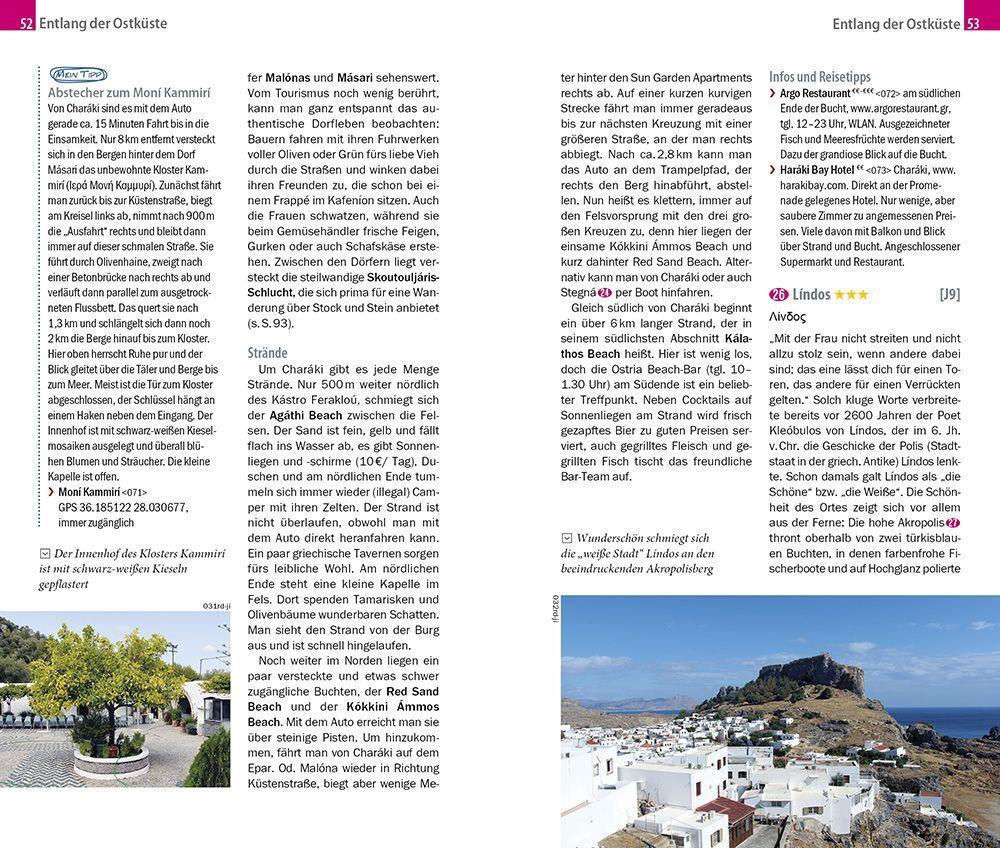 Bild: 9783831735549 | Reise Know-How InselTrip Rhodos | Juliane Israel | Taschenbuch | 2022