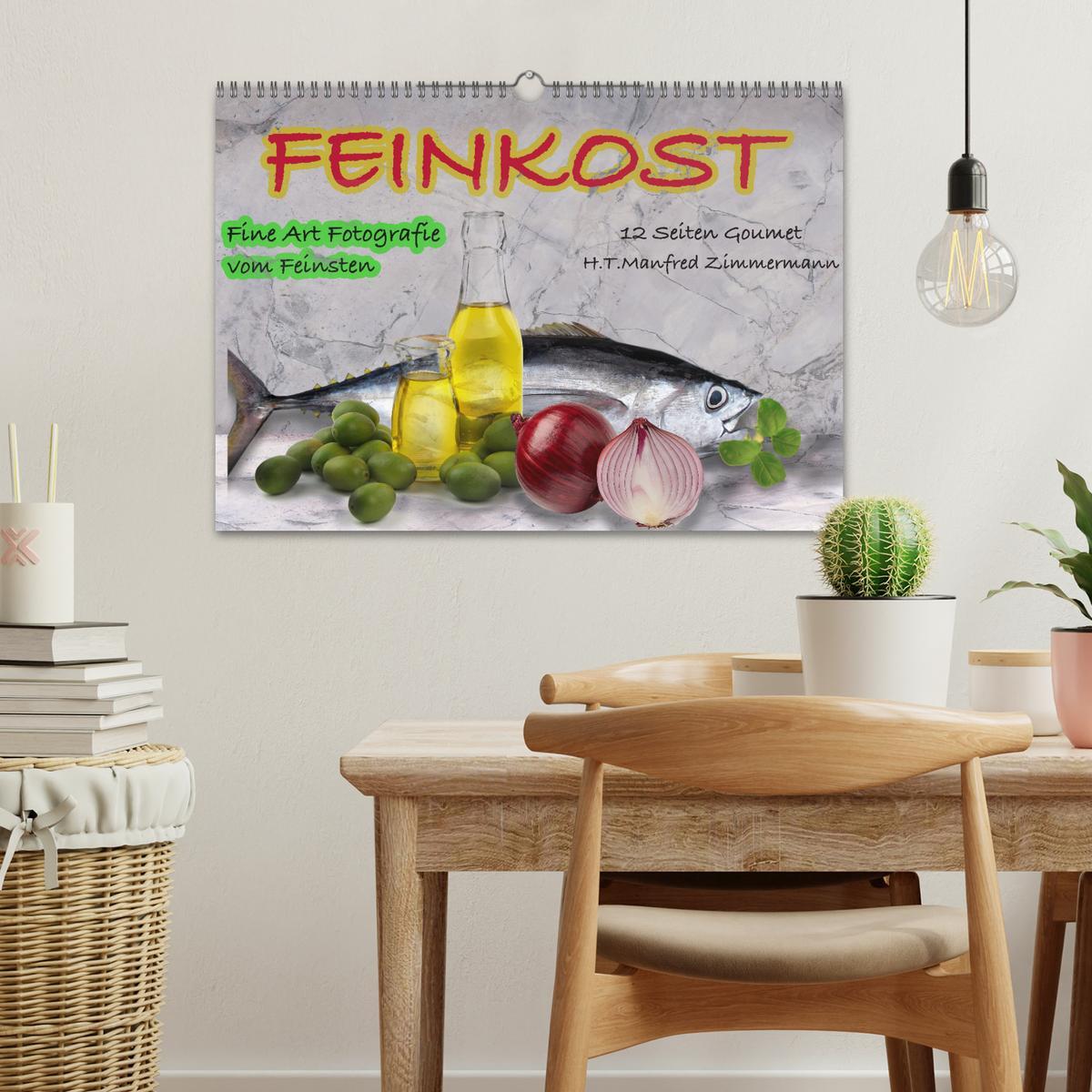 Bild: 9783435033300 | Feinkost (Wandkalender 2025 DIN A3 quer), CALVENDO Monatskalender