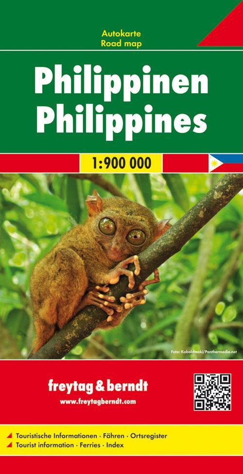 Cover: 9783707914146 | Philippinen, Autokarte 1:900.000 | (Land-)Karte | Deutsch | 2018