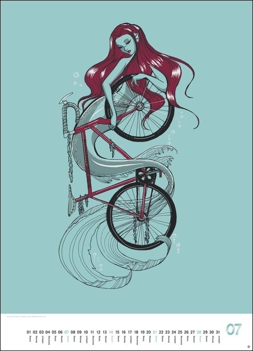 Bild: 9783756402823 | Bike Art Edition Kalender 2024. Großformatigen Editionskalender mit...