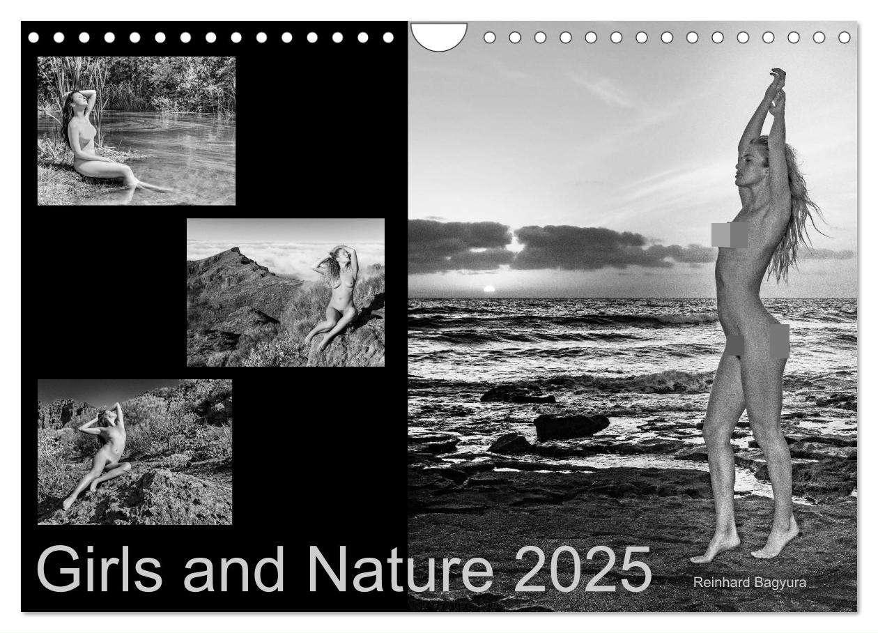 Cover: 9783435244638 | Girls and Nature (Wandkalender 2025 DIN A4 quer), CALVENDO...