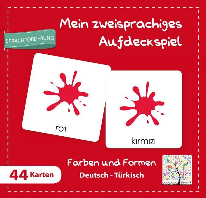 Cover: 9783861216810 | Mein zweisprachiges Aufdeckspiel, Farben und Formen...
