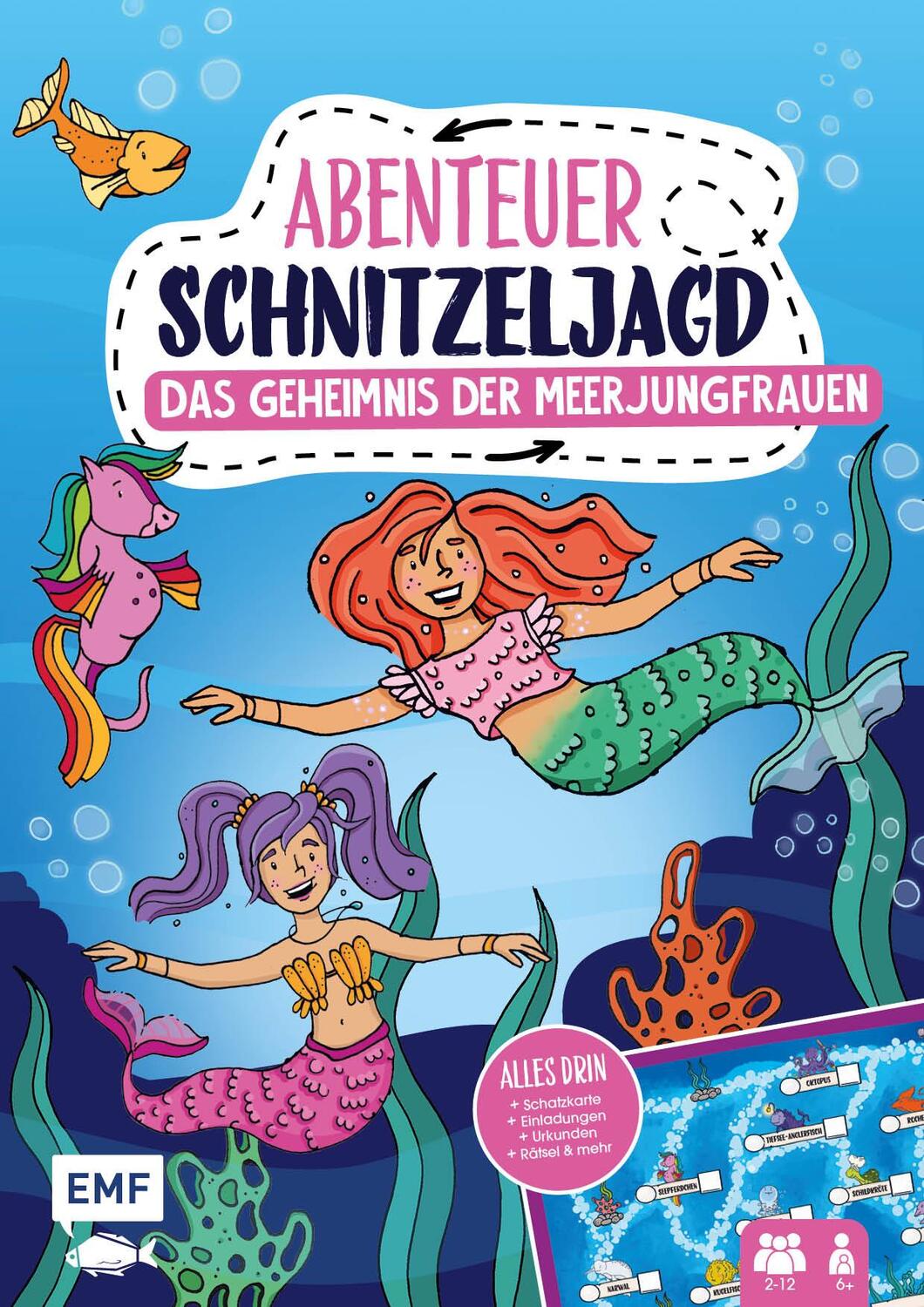 Cover: 9783745915259 | Set: Abenteuer Schnitzeljagd - Das Geheimnis der Meerjungfrauen | Buch