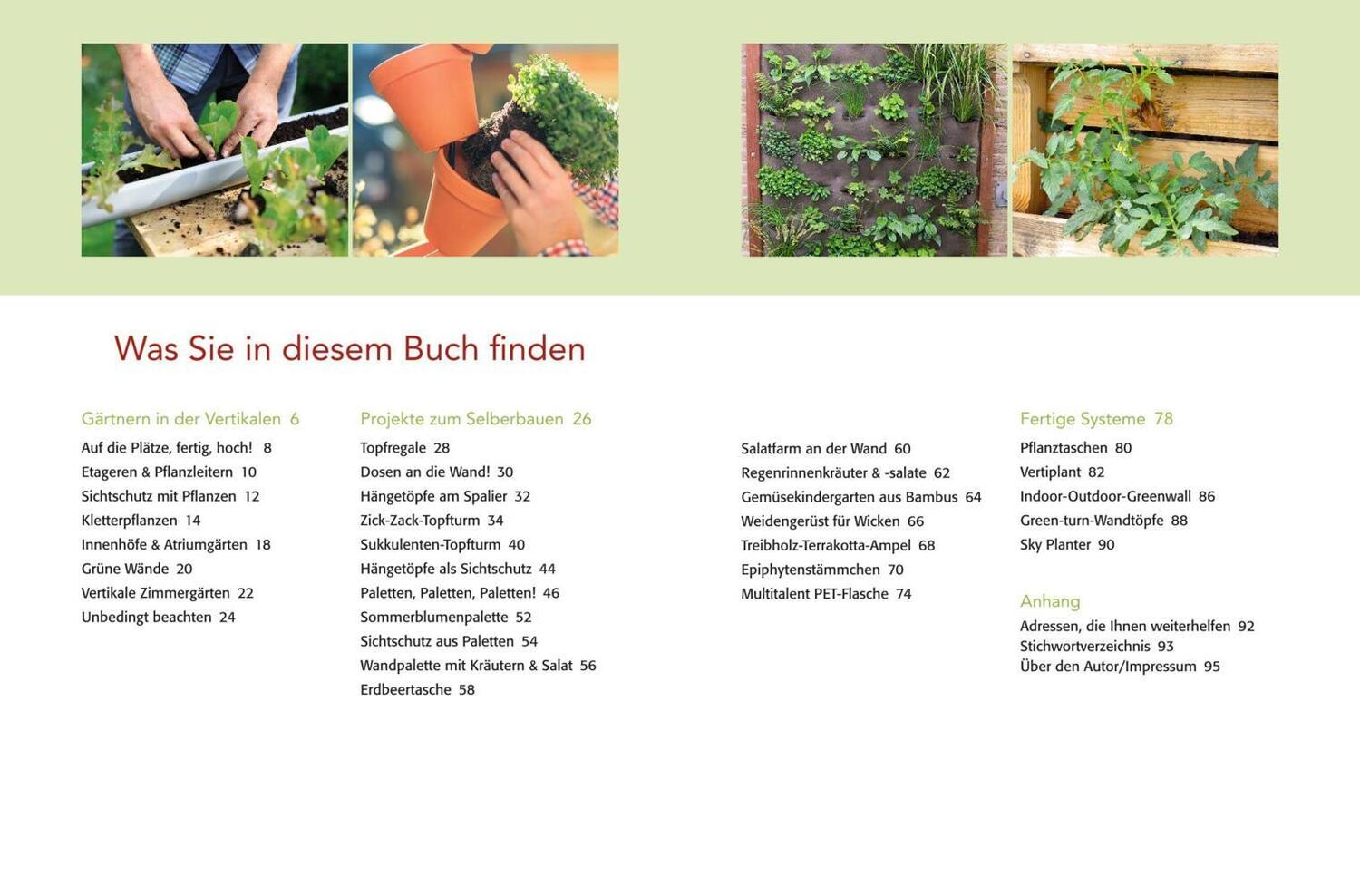 Bild: 9783835414495 | Vertical gardening | 44 Projekte für Balkon &amp; Garten | Folko Kullmann