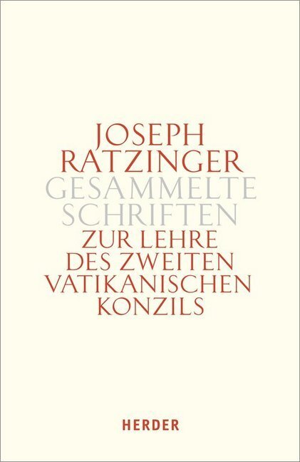 Cover: 9783451341243 | Zur Lehre des Zweiten Vatikanischen Konzils. Tlbd.1 | Joseph Ratzinger