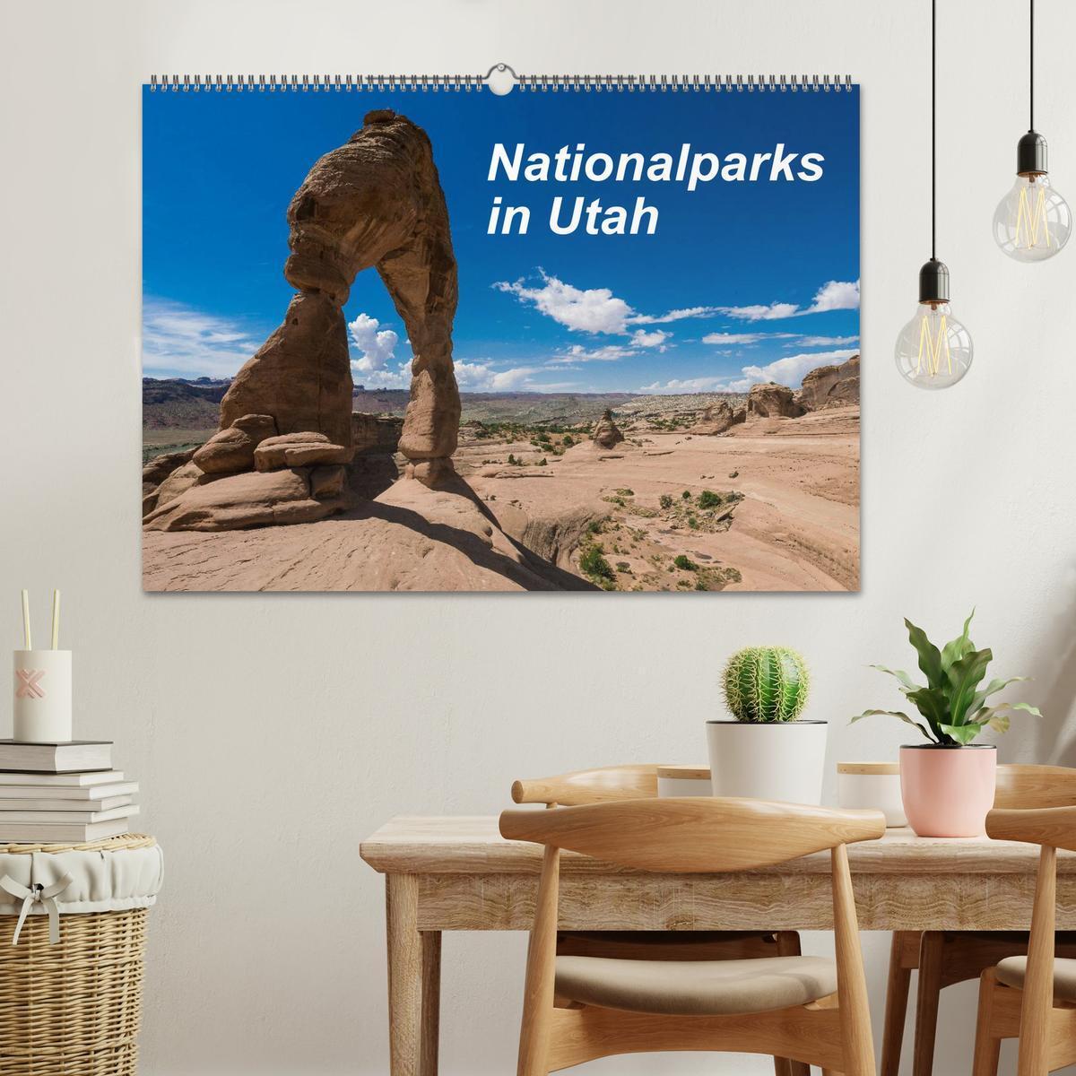 Bild: 9783435560288 | Nationalparks in Utah (Wandkalender 2025 DIN A2 quer), CALVENDO...