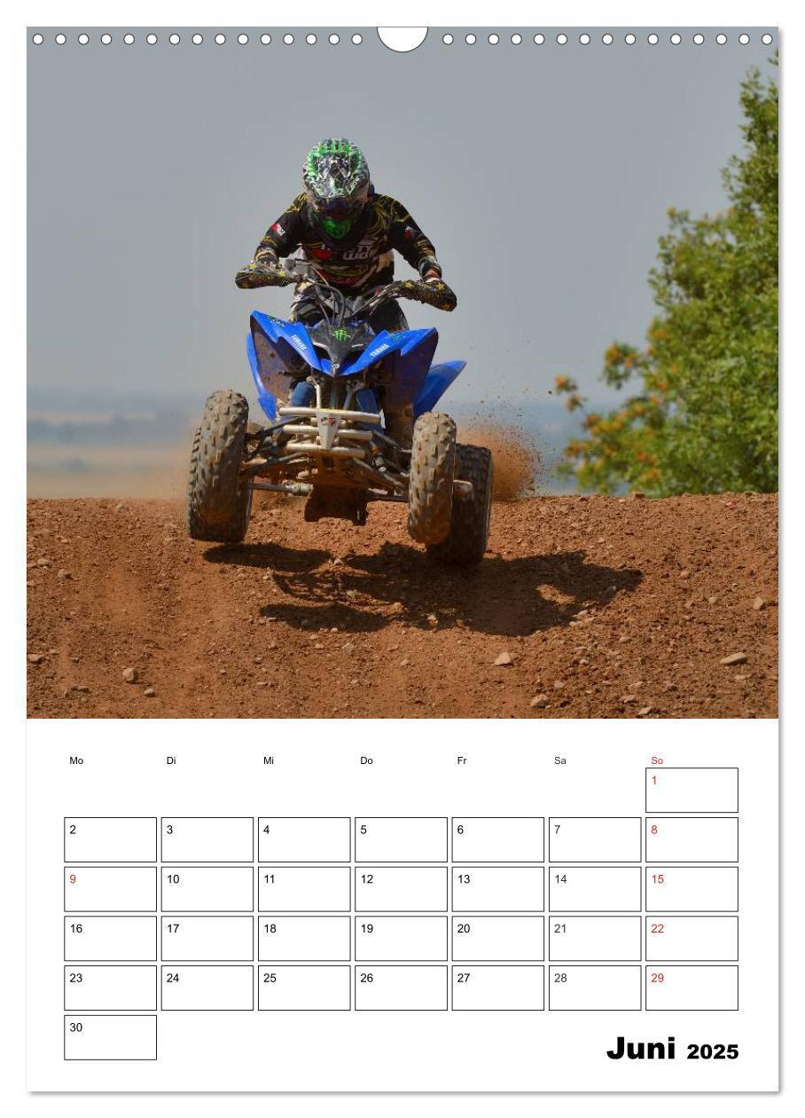 Bild: 9783457079355 | Motocross Terminplaner (Wandkalender 2025 DIN A3 hoch), CALVENDO...