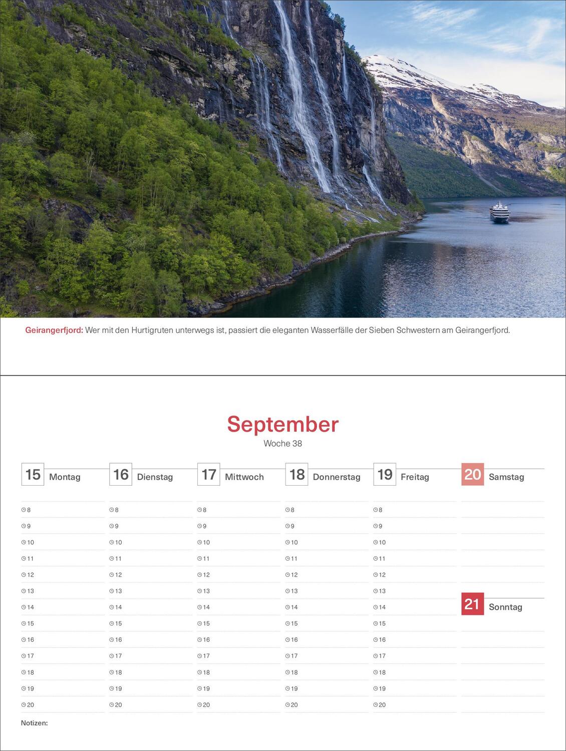 Bild: 9783965913769 | Hurtigruten - KUNTH Tischkalender 2025 | Kalender | 54 S. | Deutsch