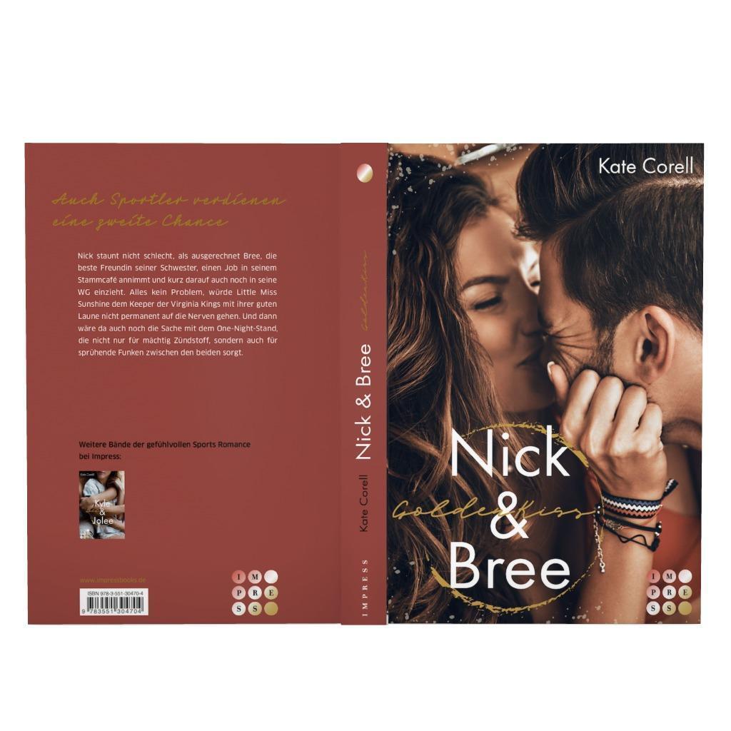 Bild: 9783551304704 | Golden Kiss: Nick &amp; Bree (Virginia Kings 2) | Kate Corell | Buch