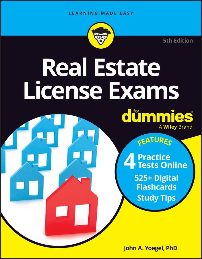 Cover: 9781394204113 | Real Estate License Exams For Dummies | John A. Yoegel | Taschenbuch