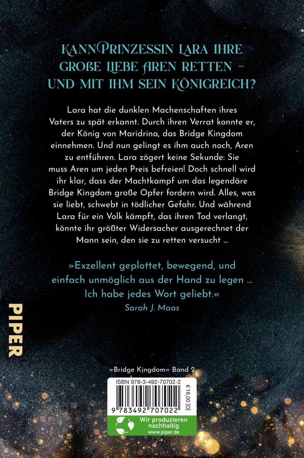 Rückseite: 9783492707022 | Bridge Kingdom - Der Verrat der Königin | Danielle L. Jensen | Buch