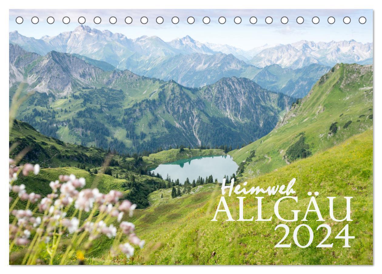 Cover: 9783675440791 | Heimweh Allgäu 2024 (Tischkalender 2024 DIN A5 quer), CALVENDO...