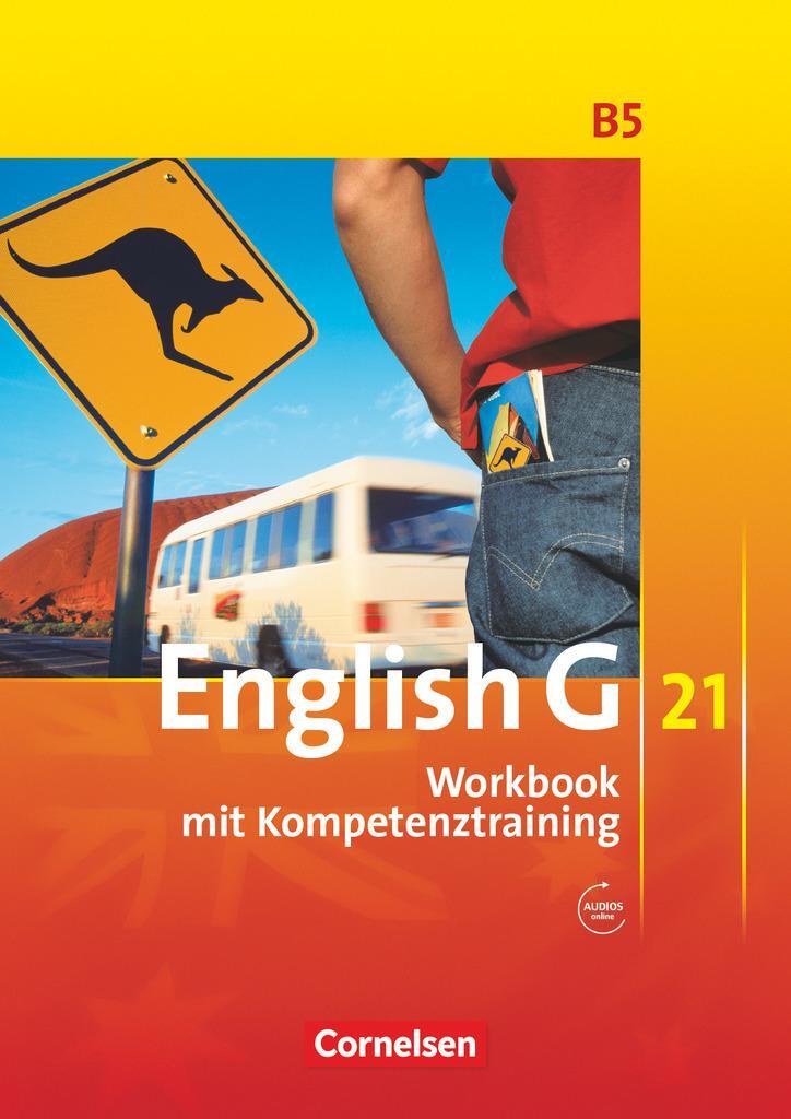 Cover: 9783060312412 | English G 21. Ausgabe B 5. Workbook mit Audios online | 9. Schuljahr