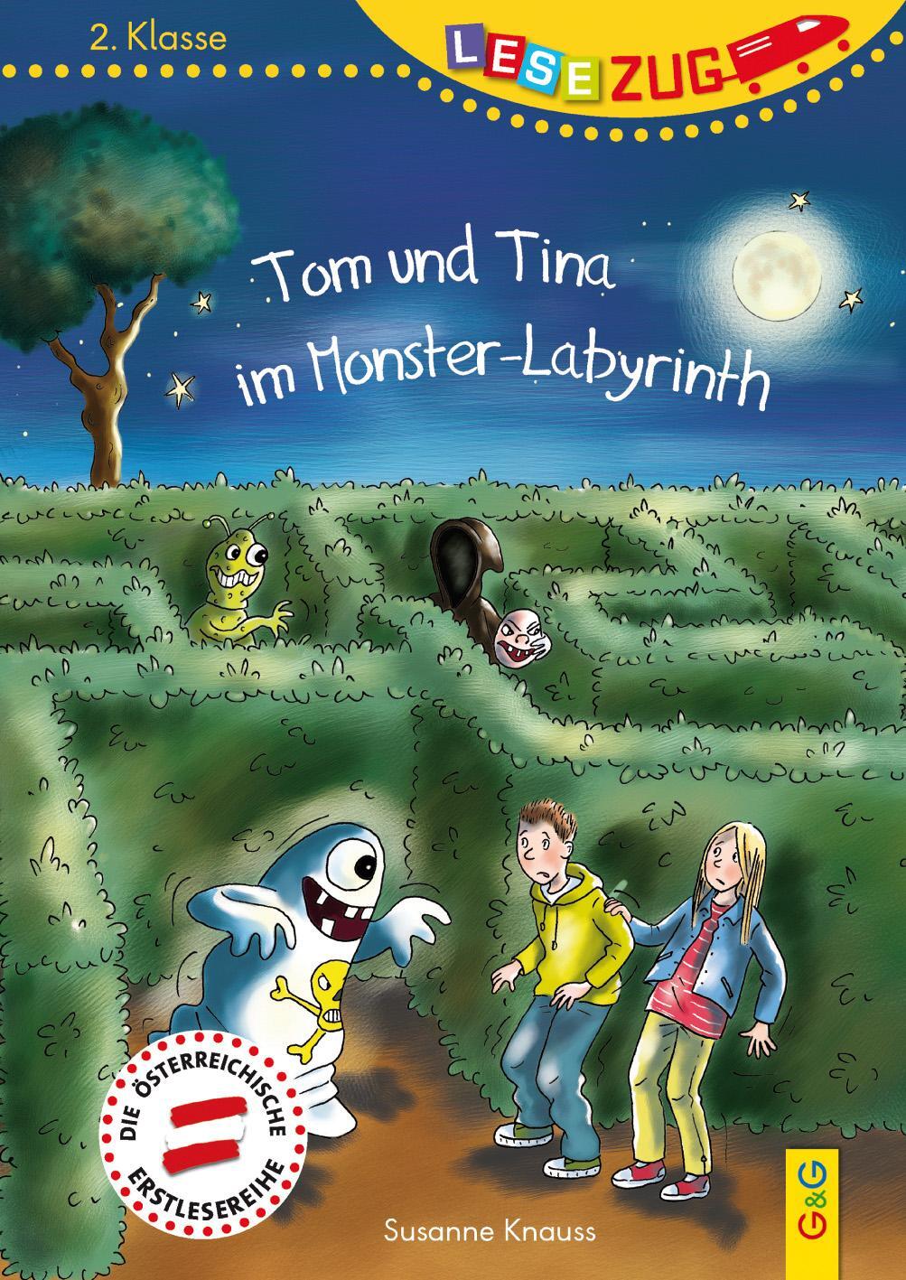 Cover: 9783707420036 | LESEZUG/2. Klasse: Tom und Tina im Monster-Labyrinth | Susanne Knauss