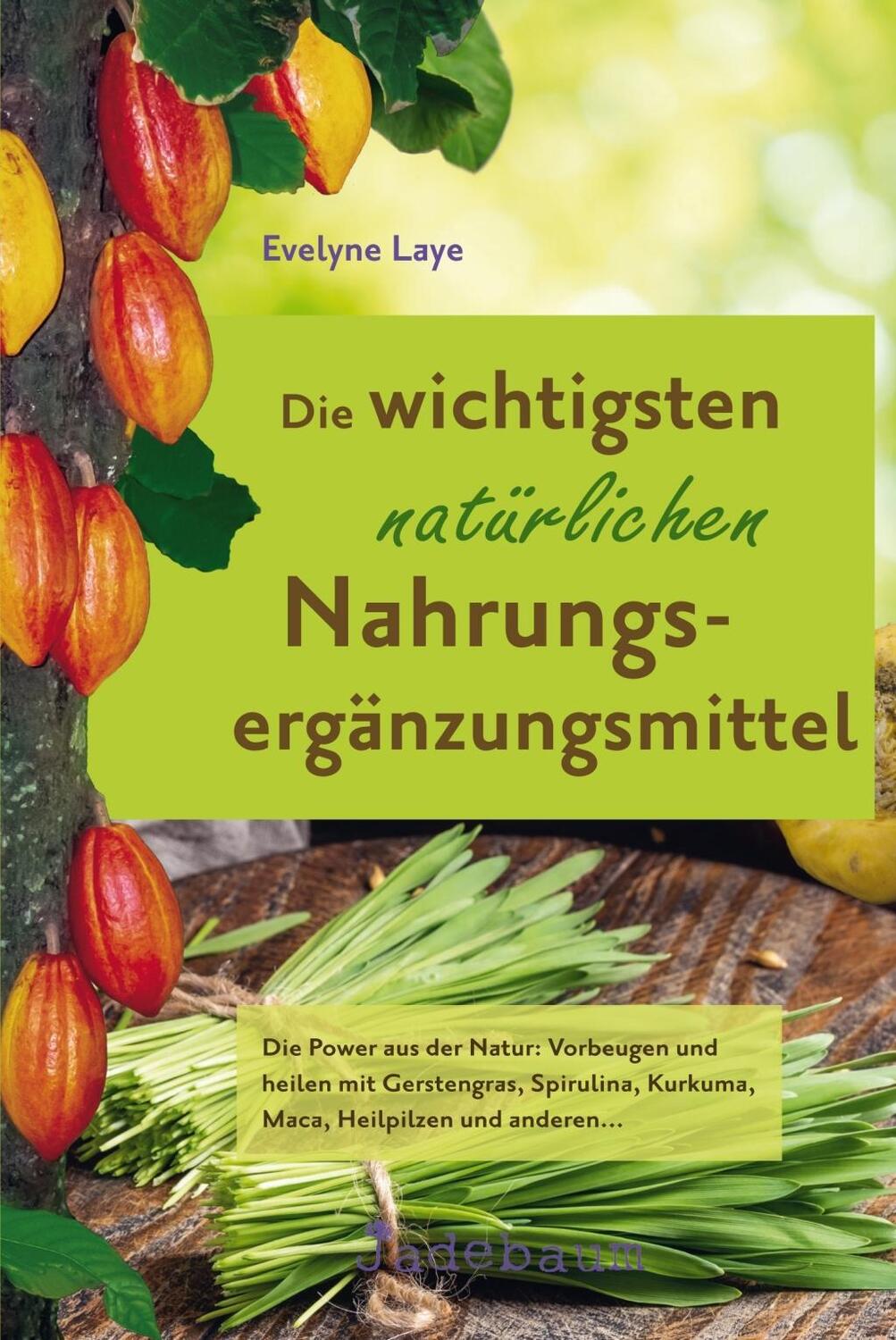 Cover: 9783948116019 | Die wichtigsten natürlichen Nahrungsergänzungsmittel | Evelyne Laye