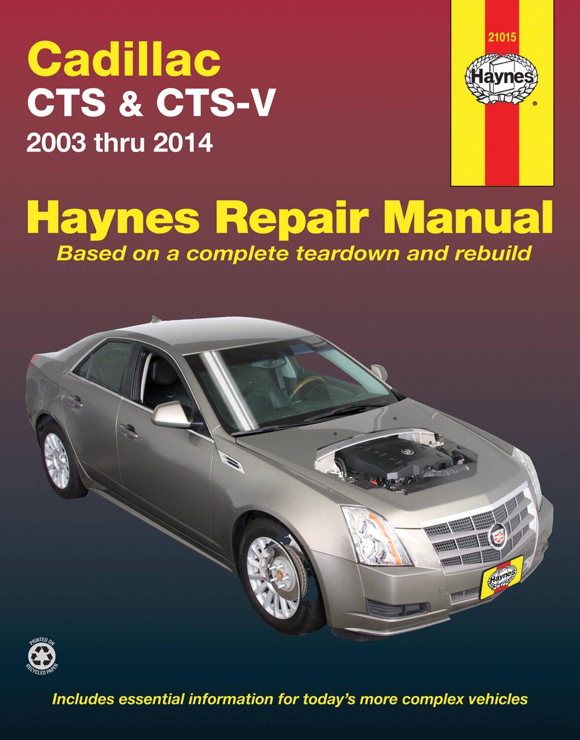 Cover: 9781620922408 | Cadillac Cts 2003-14 | J H Haynes | Taschenbuch | Englisch | 2016