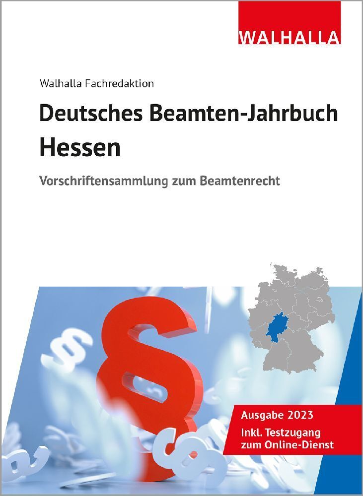 Cover: 9783802911774 | Deutsches Beamten-Jahrbuch Hessen 2023 | Walhalla Fachredaktion | Buch