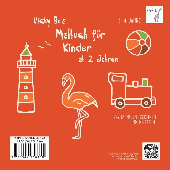 Bild: 9783944956138 | Vicky Bo's Malbuch für Kinder - Für Mädchen und Jungs | Vicky Bo