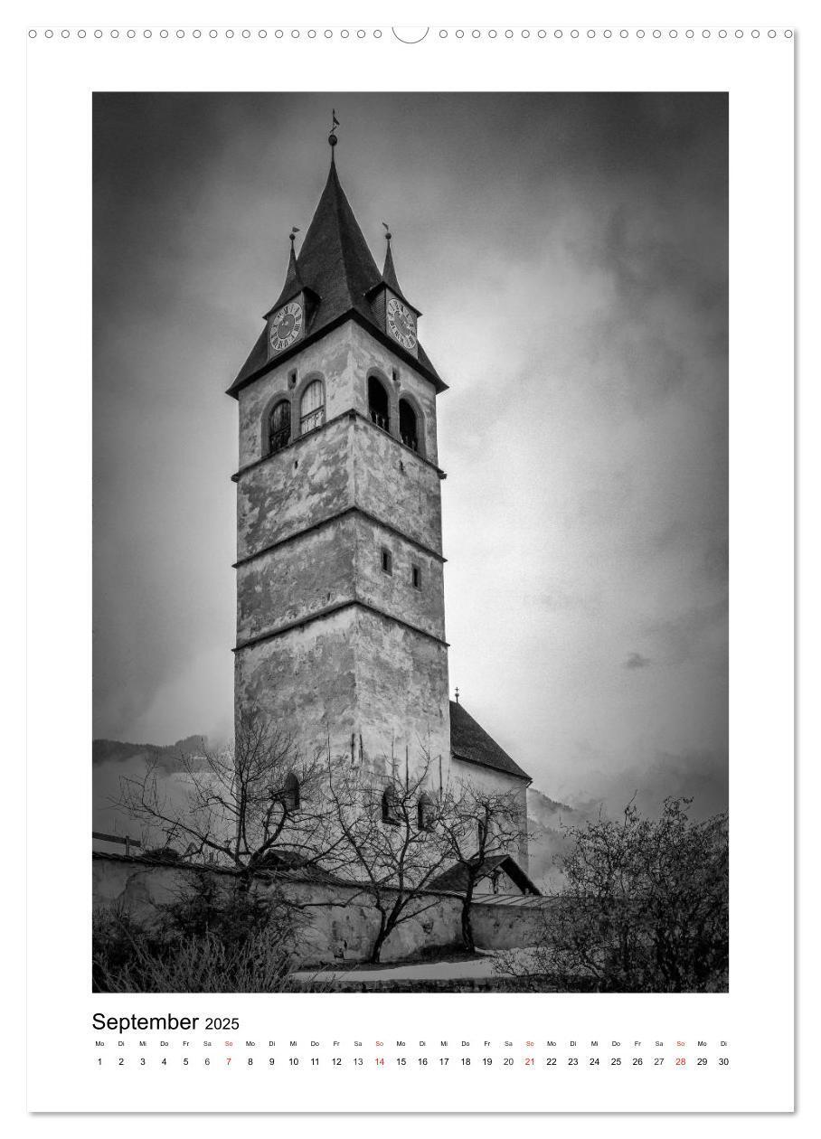 Bild: 9783435999613 | Kitzbühel Monochrom (hochwertiger Premium Wandkalender 2025 DIN A2...