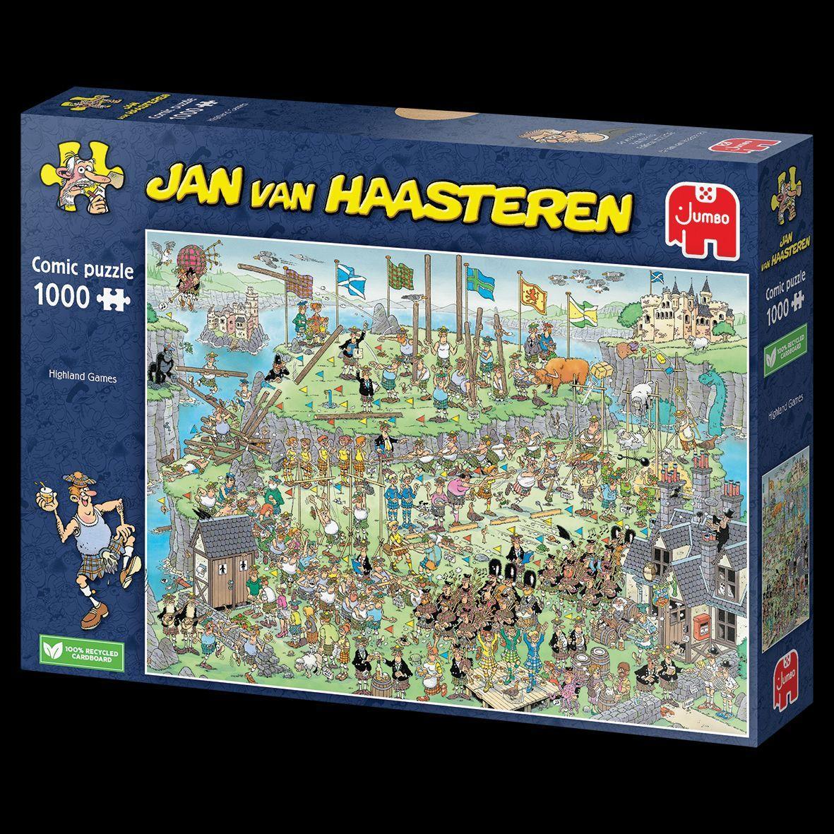 Bild: 8710126200698 | Jan van Haasteren - Highland-Games - 1000 Teile | Spiel | 20069 | 2022