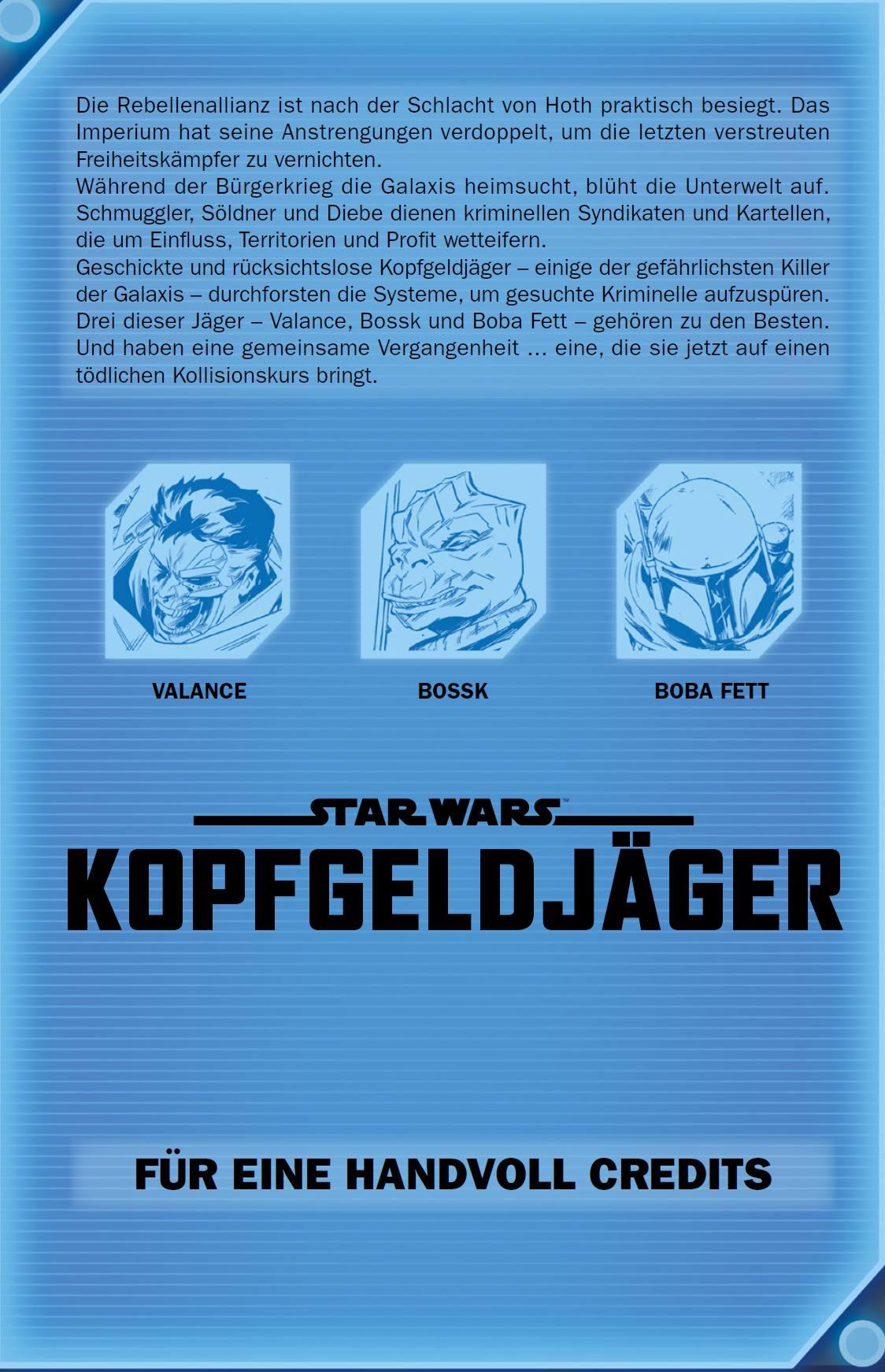 Bild: 9783741619847 | Star Wars Comics: Kopfgeldjäger I - für eine Handvoll Credits | Buch