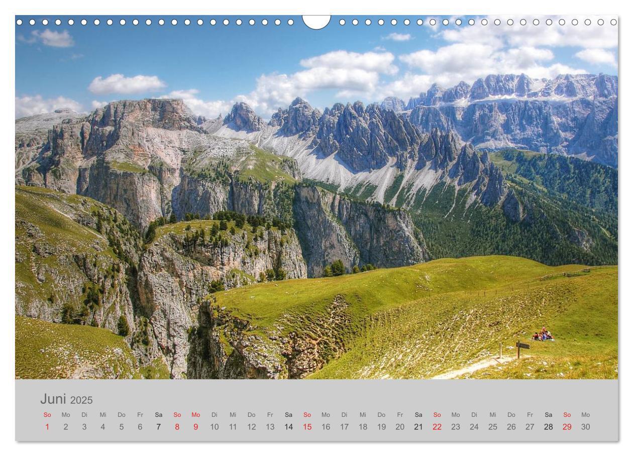 Bild: 9783435809059 | Südtirol - Gröden und Alta Badia (Wandkalender 2025 DIN A3 quer),...