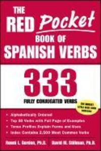 Cover: 9780071421621 | The Red Pocket Book of Spanish Verbs: 333 Fully Conjugated Verbs