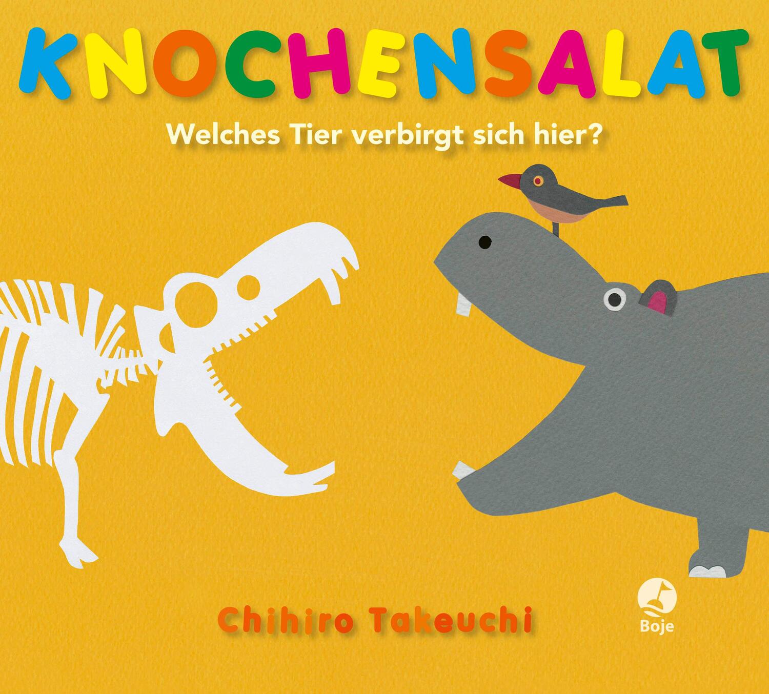 Cover: 9783414826220 | Knochensalat - Welches Tier verbirgt sich hier? | Chihiro Takeuchi