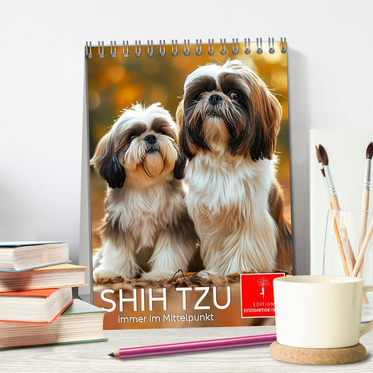 Bild: 9783383765599 | Shih Tzu - immer im Mittelpunkt (Tischkalender 2025 DIN A5 hoch),...