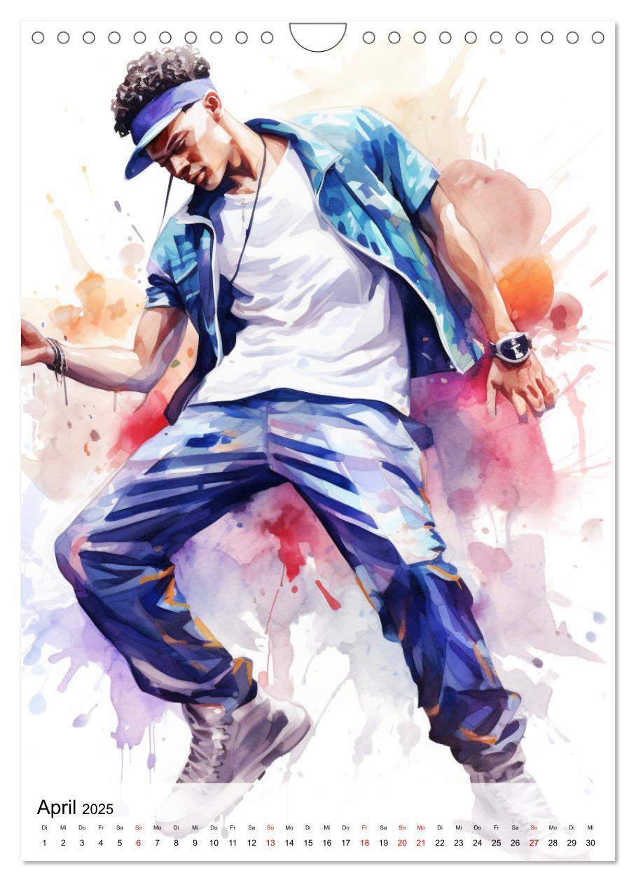 Bild: 9783435860753 | Hip Hop Boys. Dynamik und Energie (Wandkalender 2025 DIN A4 hoch),...