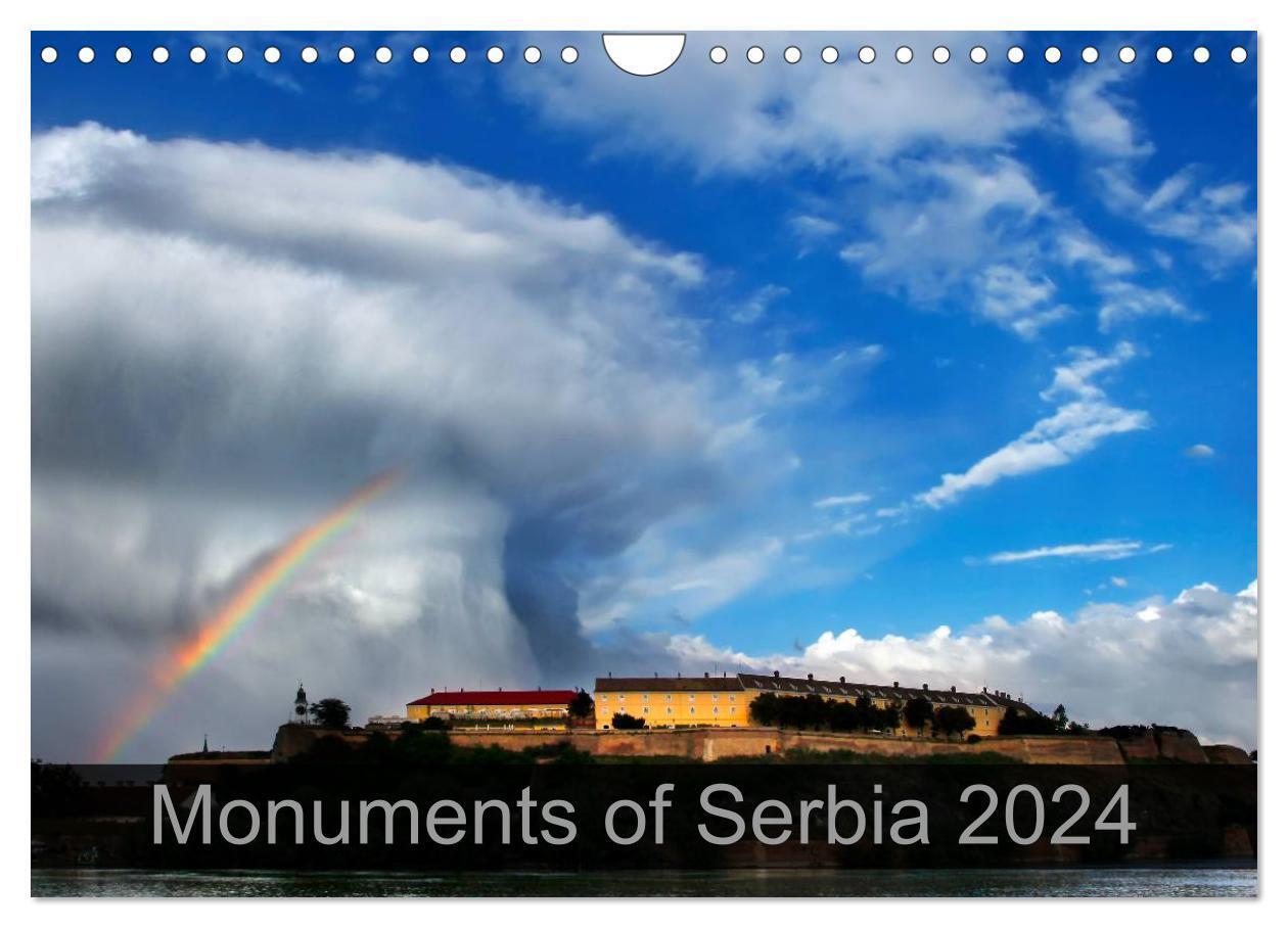 Cover: 9781325896073 | Monuments of Serbia 2024 (Wall Calendar 2024 DIN A4 landscape),...