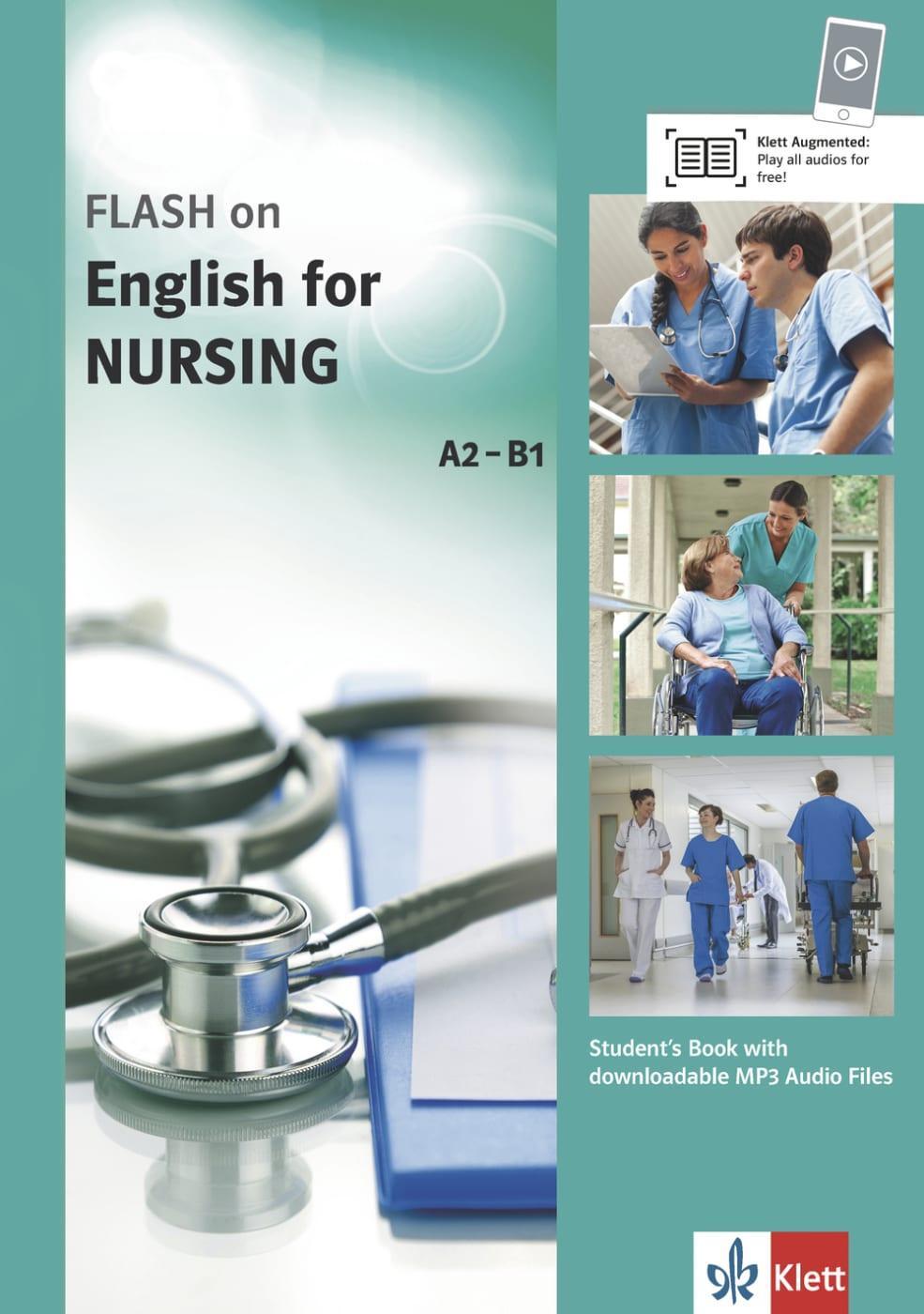 Cover: 9783125016941 | FLASH ON ENGLISH. Nursing . Kurs- und Übungsbuch + Audio online | Buch