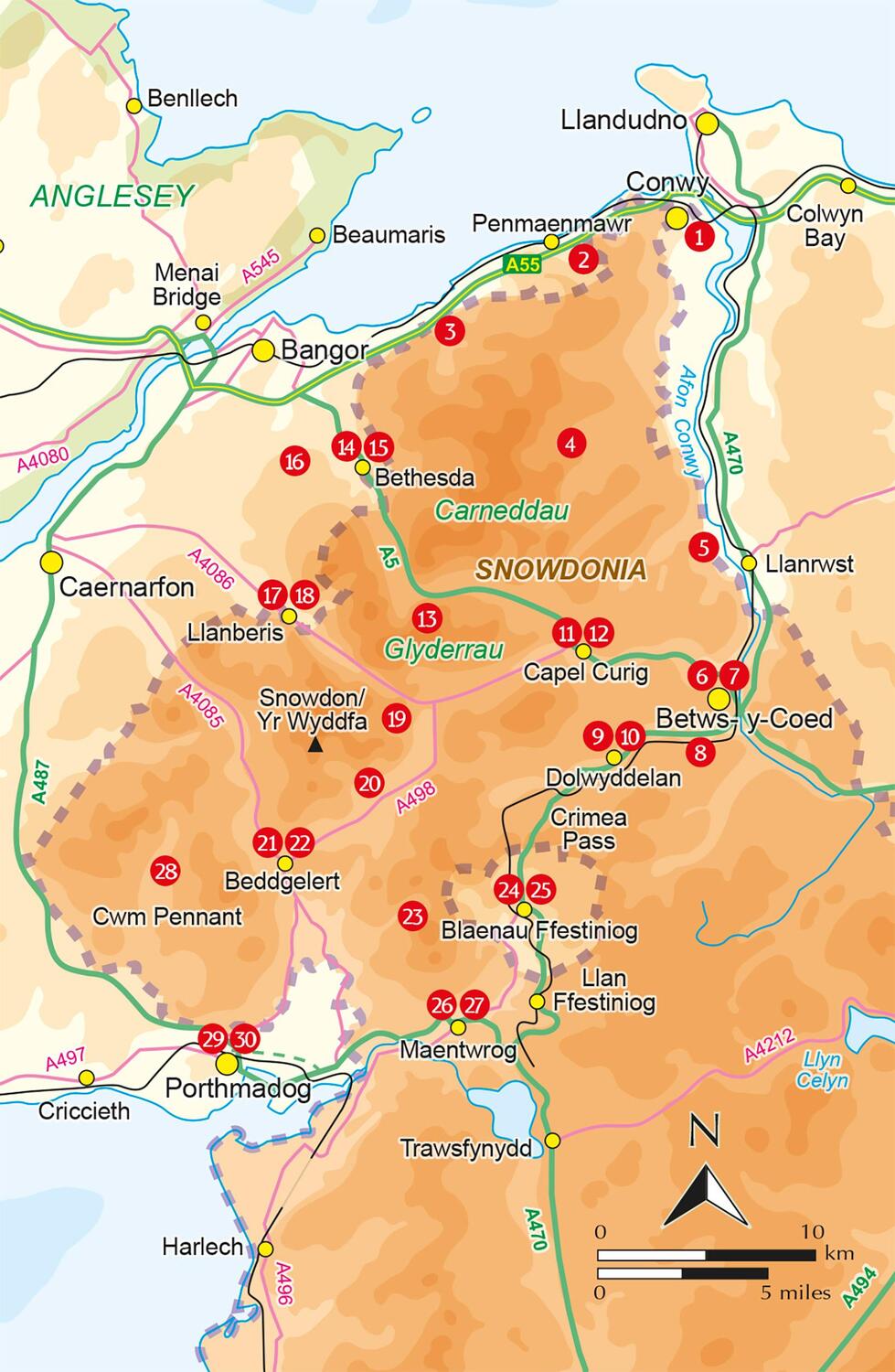 Bild: 9781852849849 | Snowdonia: 30 Low-level and Easy Walks - North | Alex Kendall | Buch