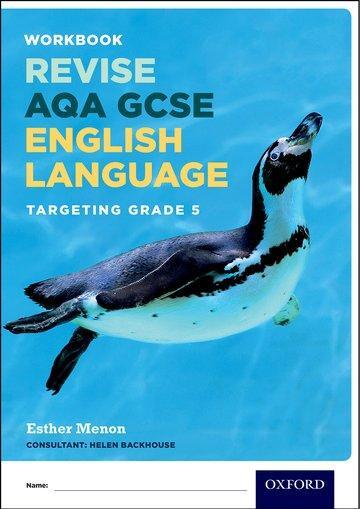 Cover: 9780198359197 | AQA GCSE English Language: Targeting Grade 5 Revision Workbook | Menon