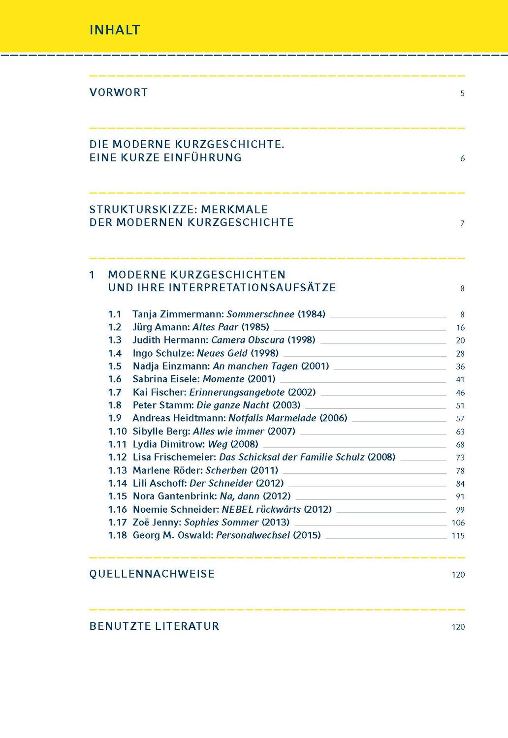 Bild: 9783804412507 | Moderne Kurzgeschichten interpretiert | Volker Krischel | Taschenbuch