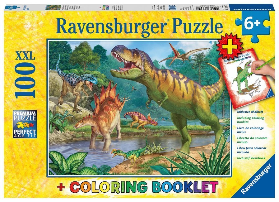 Cover: 4005556136957 | Ravensburger Kinderpuzzle - 13695 Welt der Dinosaurier -...