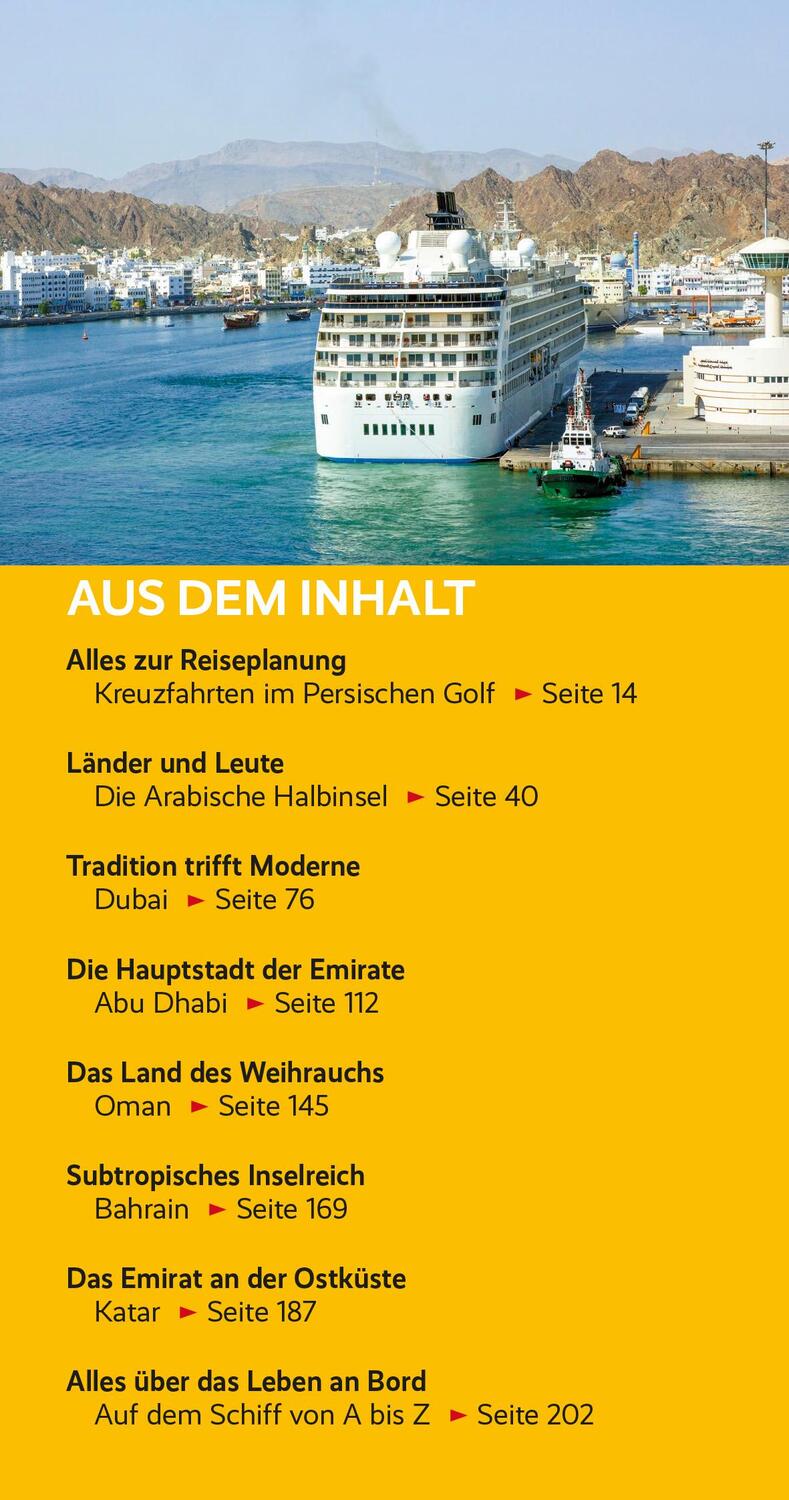 Bild: 9783897946583 | TRESCHER Reiseführer Kreuzfahrten Dubai und die Emirate | Taschenbuch