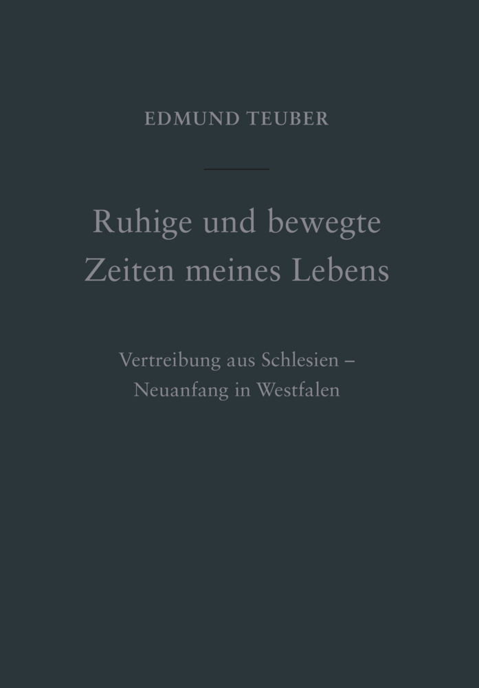 Cover: 9783957802361 | Ruhige und bewegte Zeiten meines Lebens | René Teuber | Buch | 112 S.