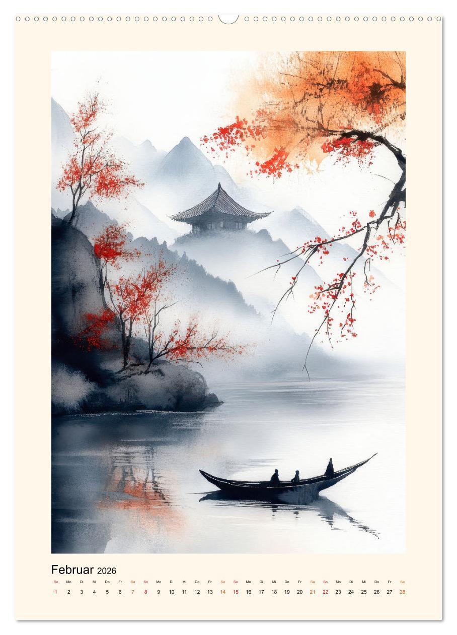 Bild: 9783457251065 | Japan - Momente der Stille (Wandkalender 2026 DIN A2 hoch),...