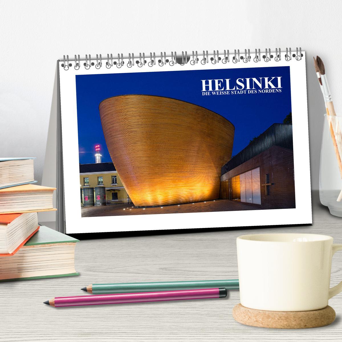 Bild: 9783435184316 | Helsinki - Die weiße Stadt des Nordens (Tischkalender 2025 DIN A5...