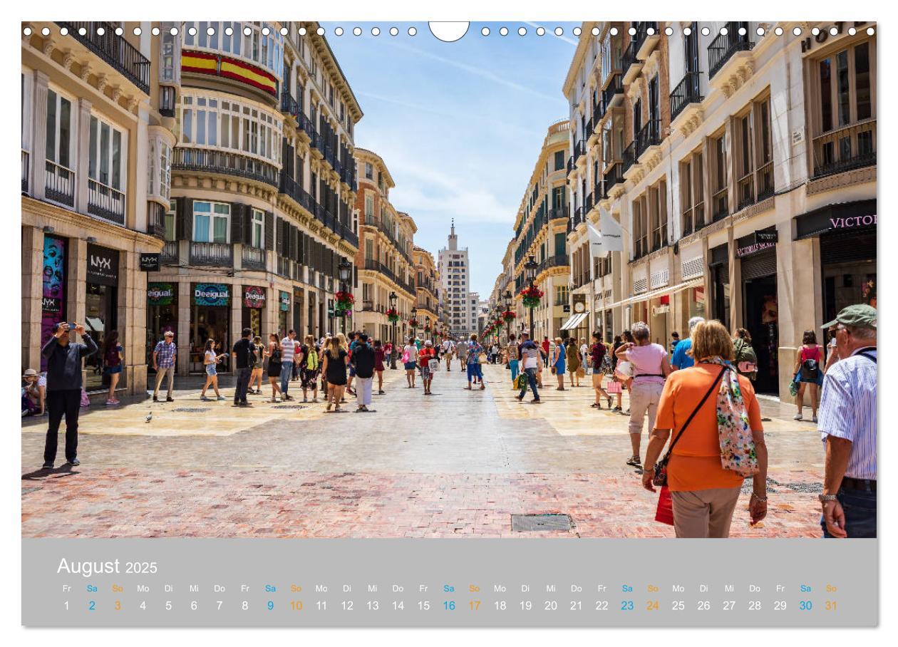 Bild: 9783435231119 | Malaga - andalusische Mittelmeerküste (Wandkalender 2025 DIN A3...