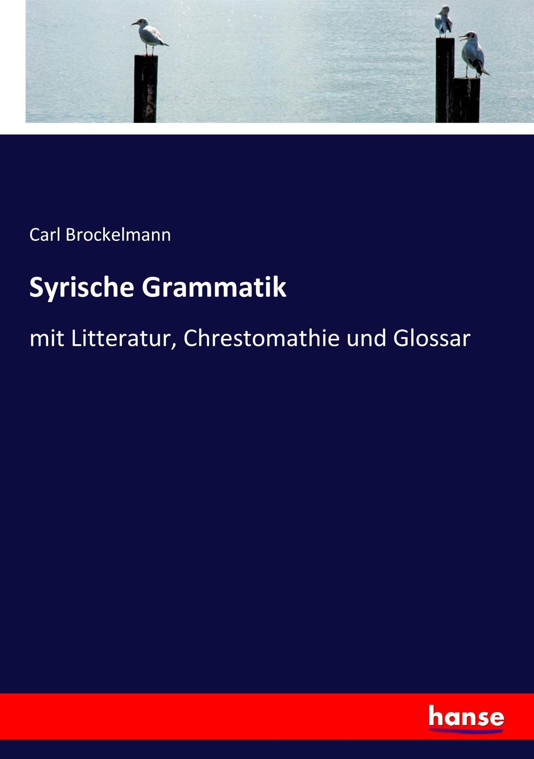 Cover: 9783744697187 | Syrische Grammatik | mit Litteratur, Chrestomathie und Glossar | Buch