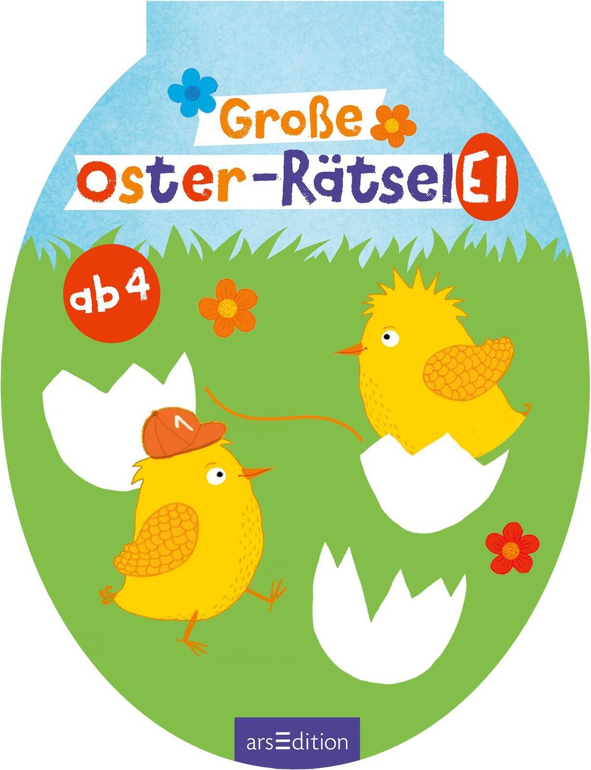 Bild: 9783845855028 | Große Oster-Rätselei | Taschenbuch | Softcover formgestanzt | 96 S.