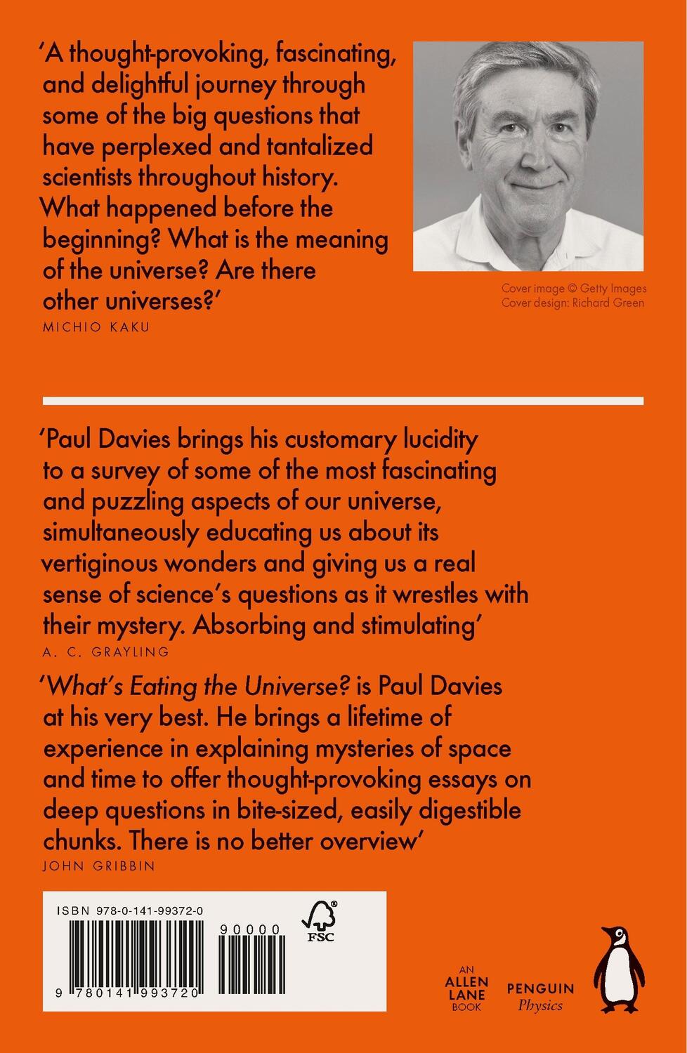 Rückseite: 9780141993720 | What's Eating the Universe? | And Other Cosmic Questions | Paul Davies