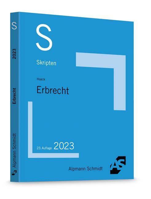Cover: 9783867528443 | Skript Erbrecht | Claudia Haack | Taschenbuch | Deutsch | 2022