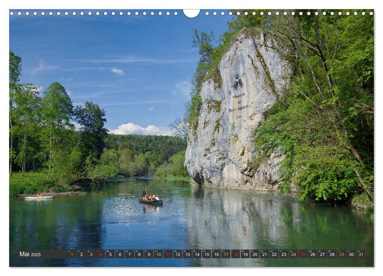 Bild: 9783383895289 | Große Landschaft Obere Donau (Wandkalender 2025 DIN A3 quer),...