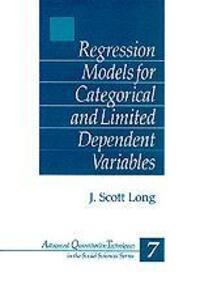 Cover: 9780803973749 | Regression Models for Categorical and Limited Dependent Variables