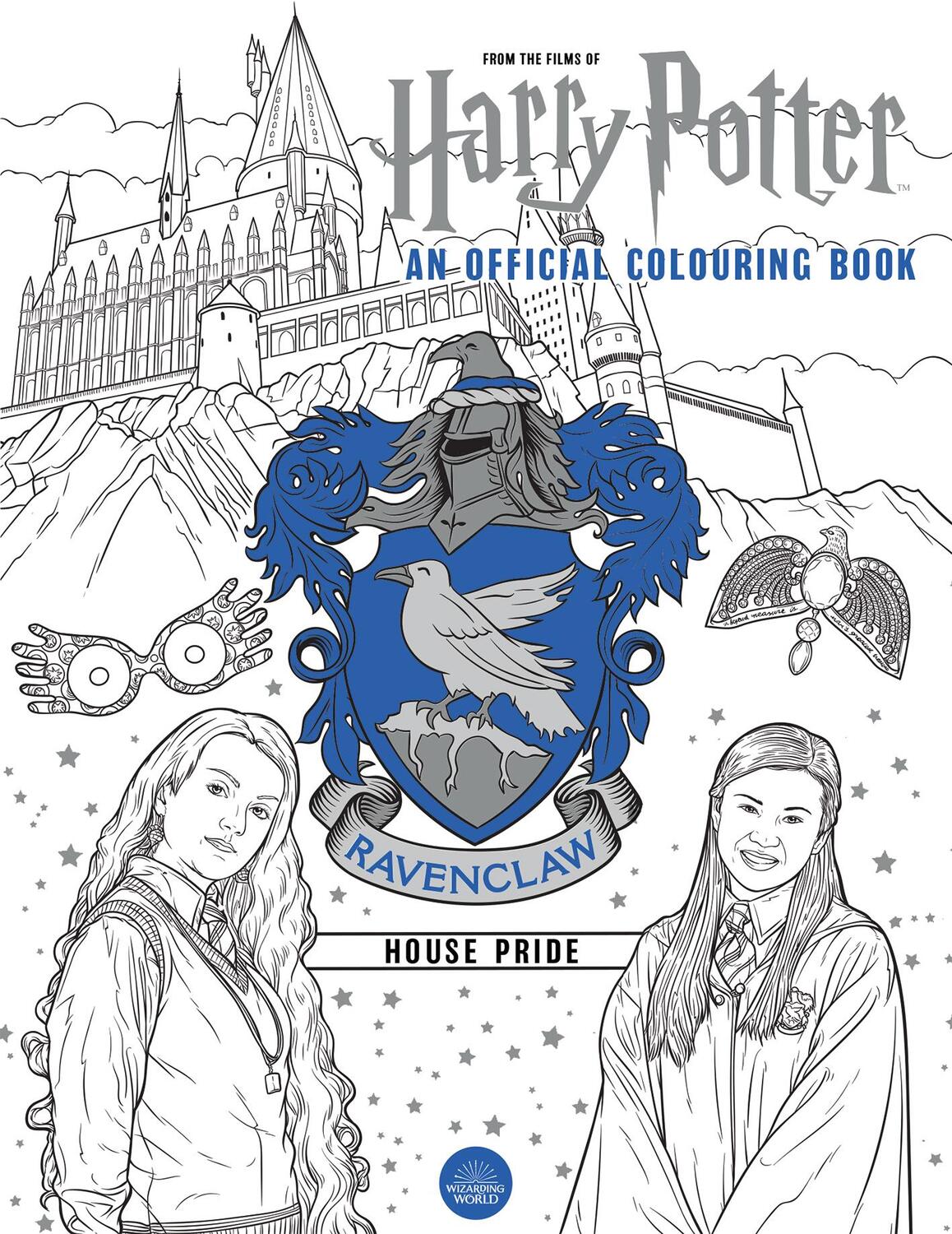Cover: 9781849947473 | Harry Potter: Ravenclaw House Pride | The Official Colouring Book