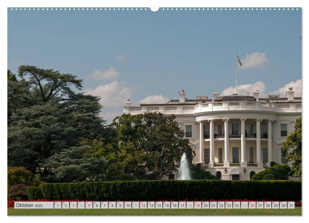 Bild: 9783435719099 | Washington D.C. (Wandkalender 2025 DIN A2 quer), CALVENDO...