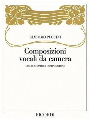 Cover: 9780634091087 | Vocal Chamber Compositions: (Composizioni Vocali Da Camera) | Buch